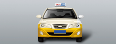 澳门火星棋牌网站新设计的出租汽车颜色为：车身上半部采用汉白玉白色